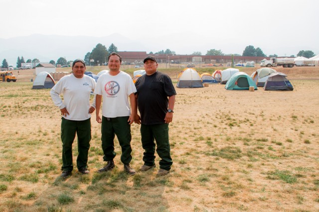 Darren, Arles, Jusion and HQ Base Camp